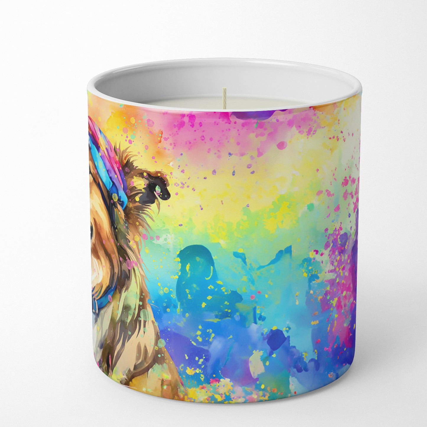 Collie Hippie Dawg Decorative Soy Candle