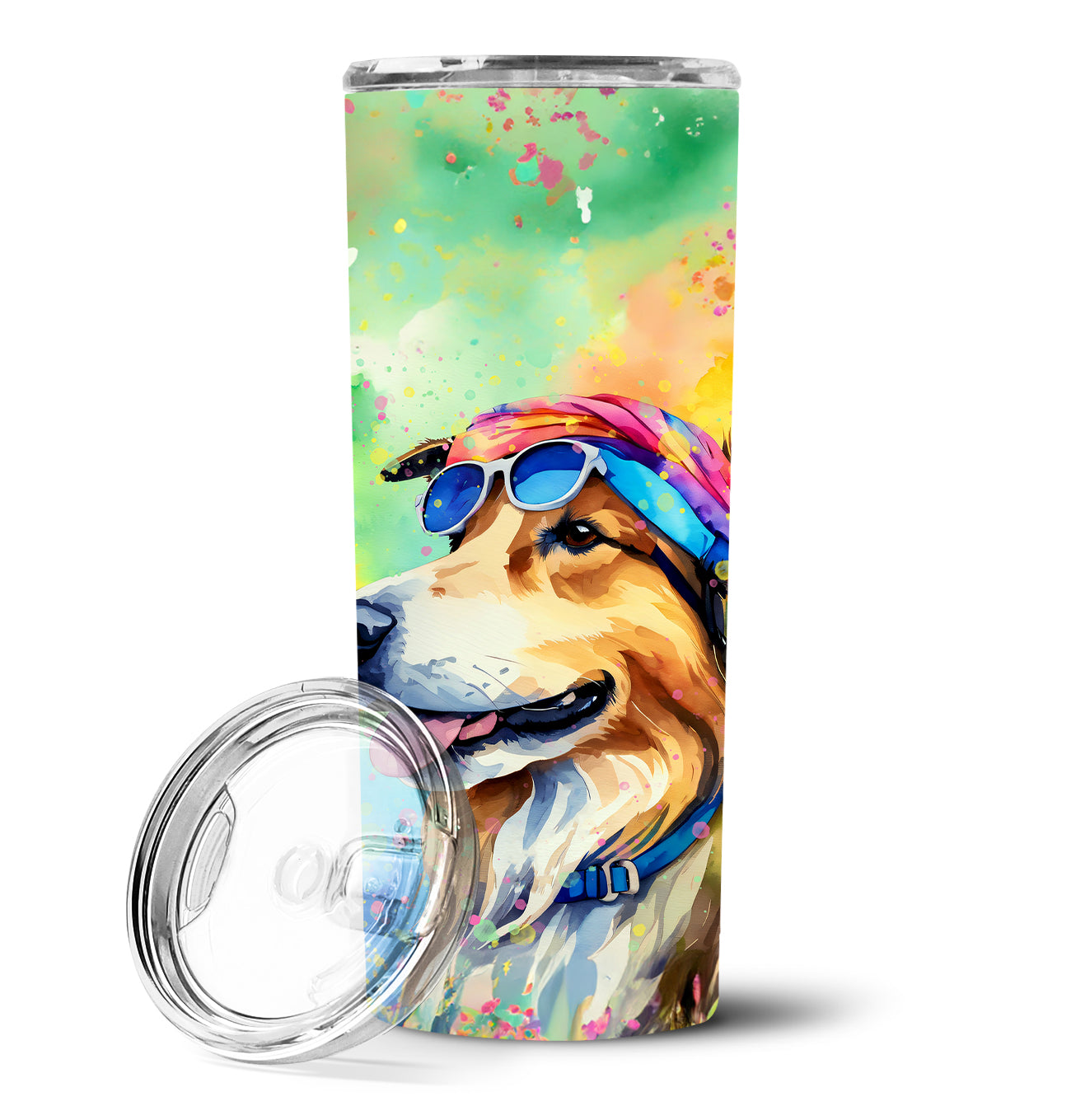 Buy this Collie Hippie Dawg Stainless Steel Skinny Tumbler