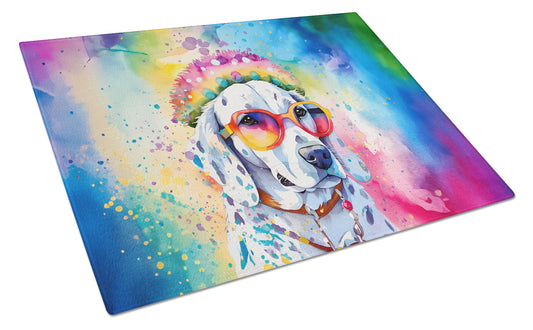 Buy this Dalmatian Hippie Dawg Glass Cutting Board