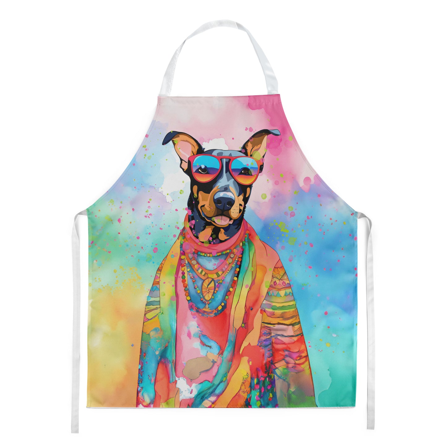 Buy this Doberman Pinscher Hippie Dawg Apron