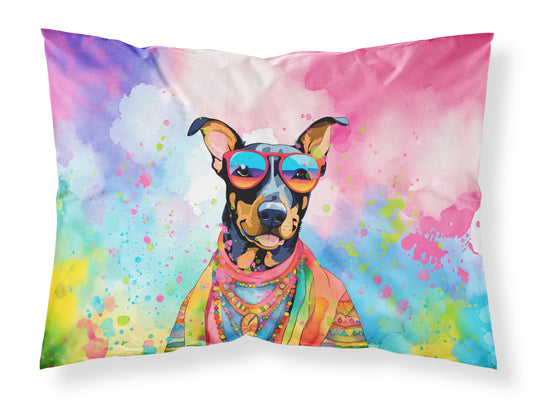 Buy this Doberman Pinscher Hippie Dawg Standard Pillowcase