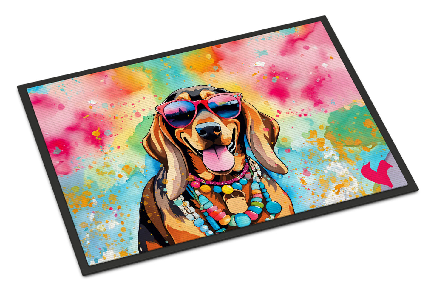 Buy this Doberman Pinscher Hippie Dawg Doormat