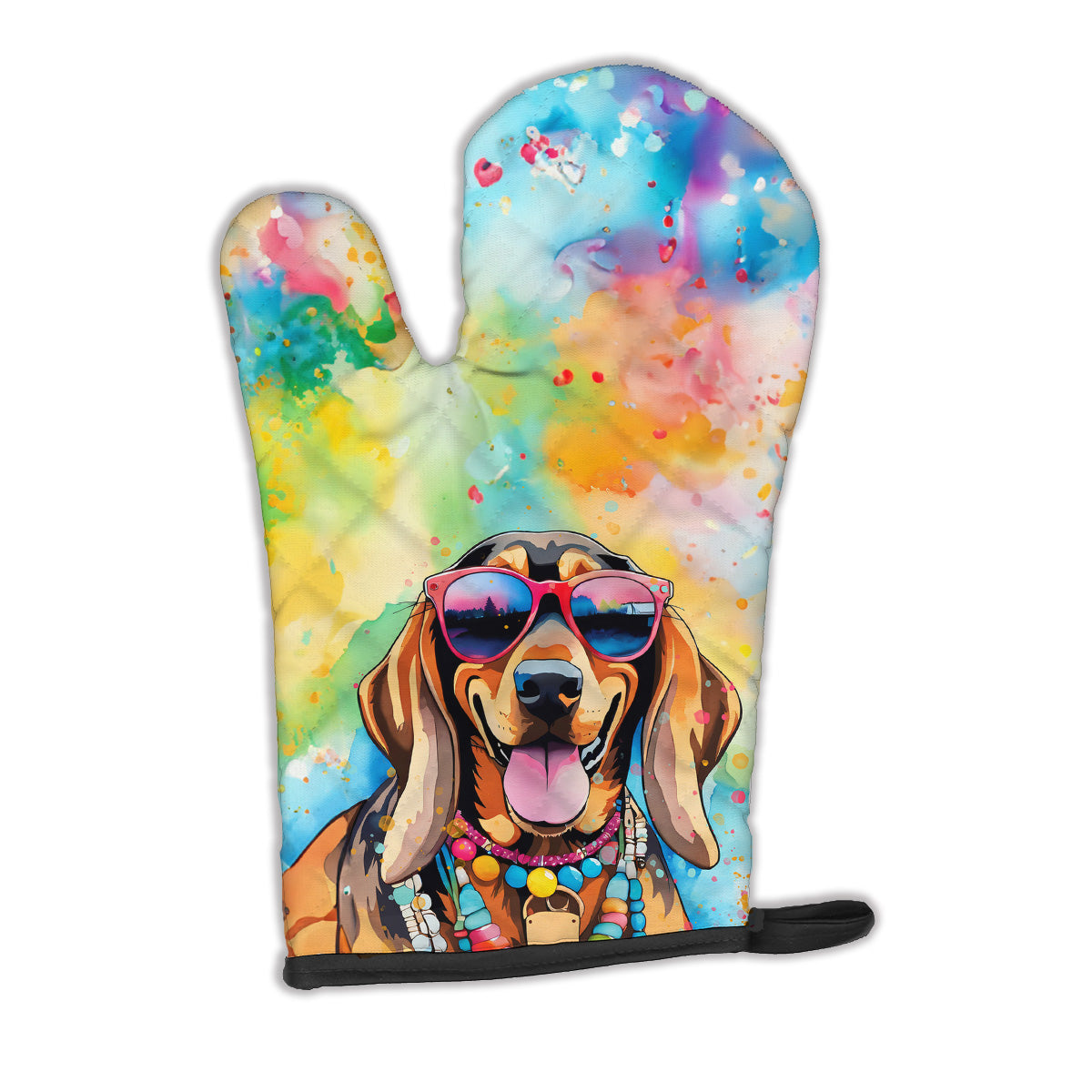 Buy this Doberman Pinscher Hippie Dawg Oven Mitt