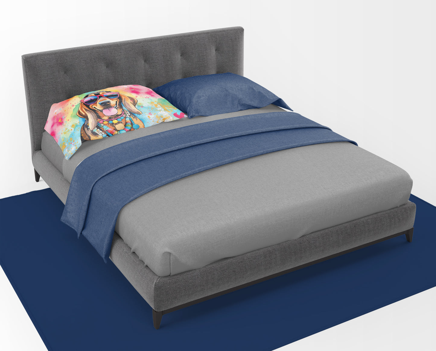 Doberman Pinscher Hippie Dawg Standard Pillowcase