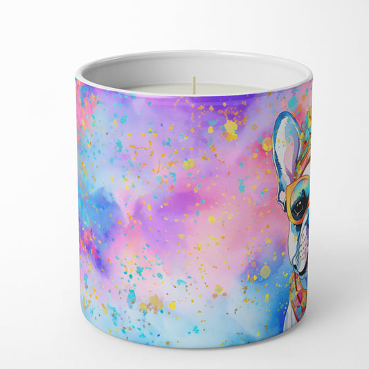 Buy this French Bulldog Hippie Dawg Decorative Soy Candle