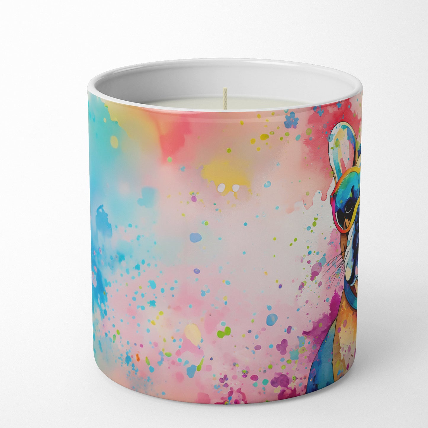 Buy this French Bulldog Hippie Dawg Decorative Soy Candle
