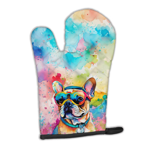 Buy this French Bulldog Hippie Dawg Oven Mitt