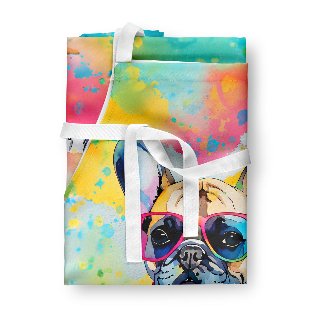French Bulldog Hippie Dawg Apron