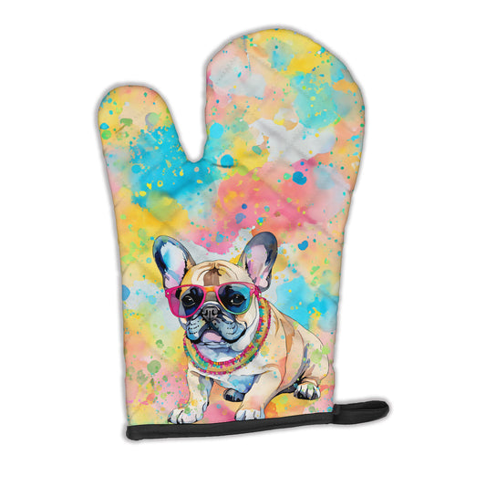 Buy this French Bulldog Hippie Dawg Oven Mitt