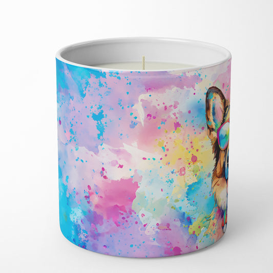 Buy this German Shepherd Hippie Dawg Decorative Soy Candle
