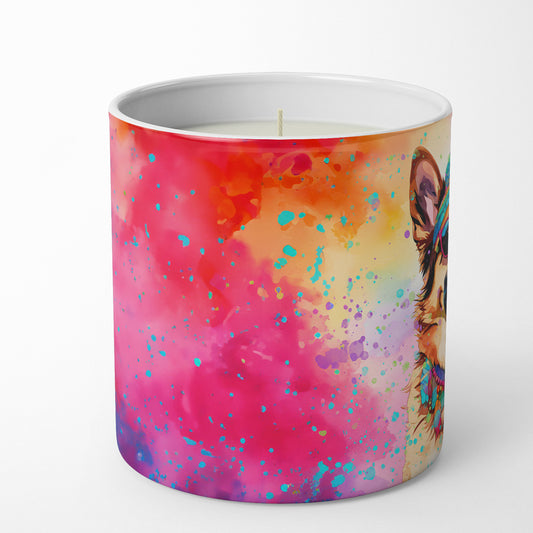 Buy this German Shepherd Hippie Dawg Decorative Soy Candle