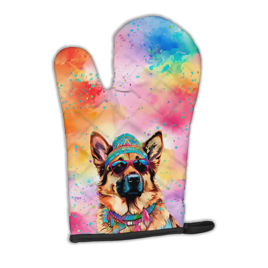 Buy this German Shepherd Hippie Dawg Oven Mitt
