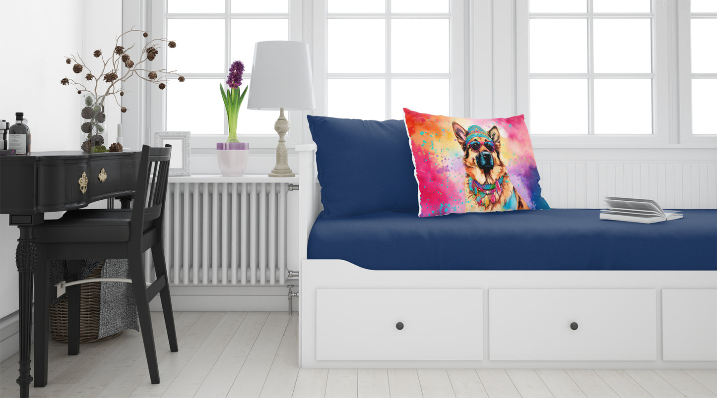 German Shepherd Hippie Dawg Standard Pillowcase