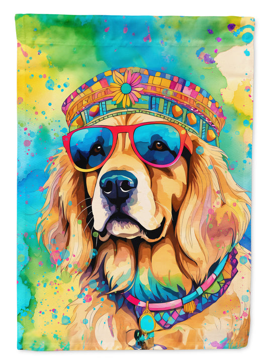 Buy this Golden Retriever Hippie Dawg House Flag