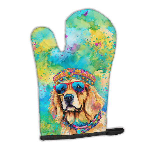 Buy this Golden Retriever Hippie Dawg Oven Mitt