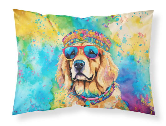 Buy this Golden Retriever Hippie Dawg Standard Pillowcase