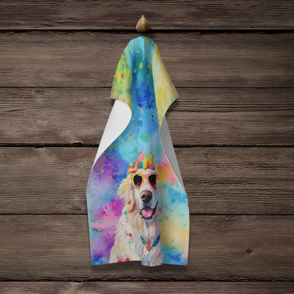 Great Pyrenees Hippie Dawg Kitchen Towel