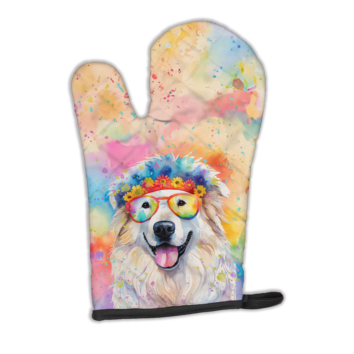 Buy this Great Pyrenees Hippie Dawg Oven Mitt