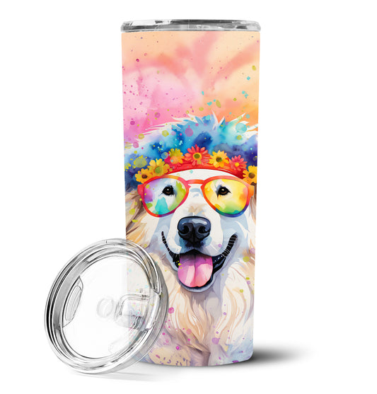 Buy this Great Pyrenees Hippie Dawg Stainless Steel Skinny Tumbler