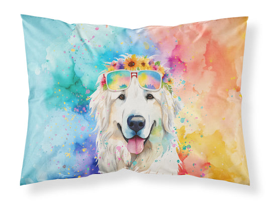 Buy this Great Pyrenees Hippie Dawg Standard Pillowcase