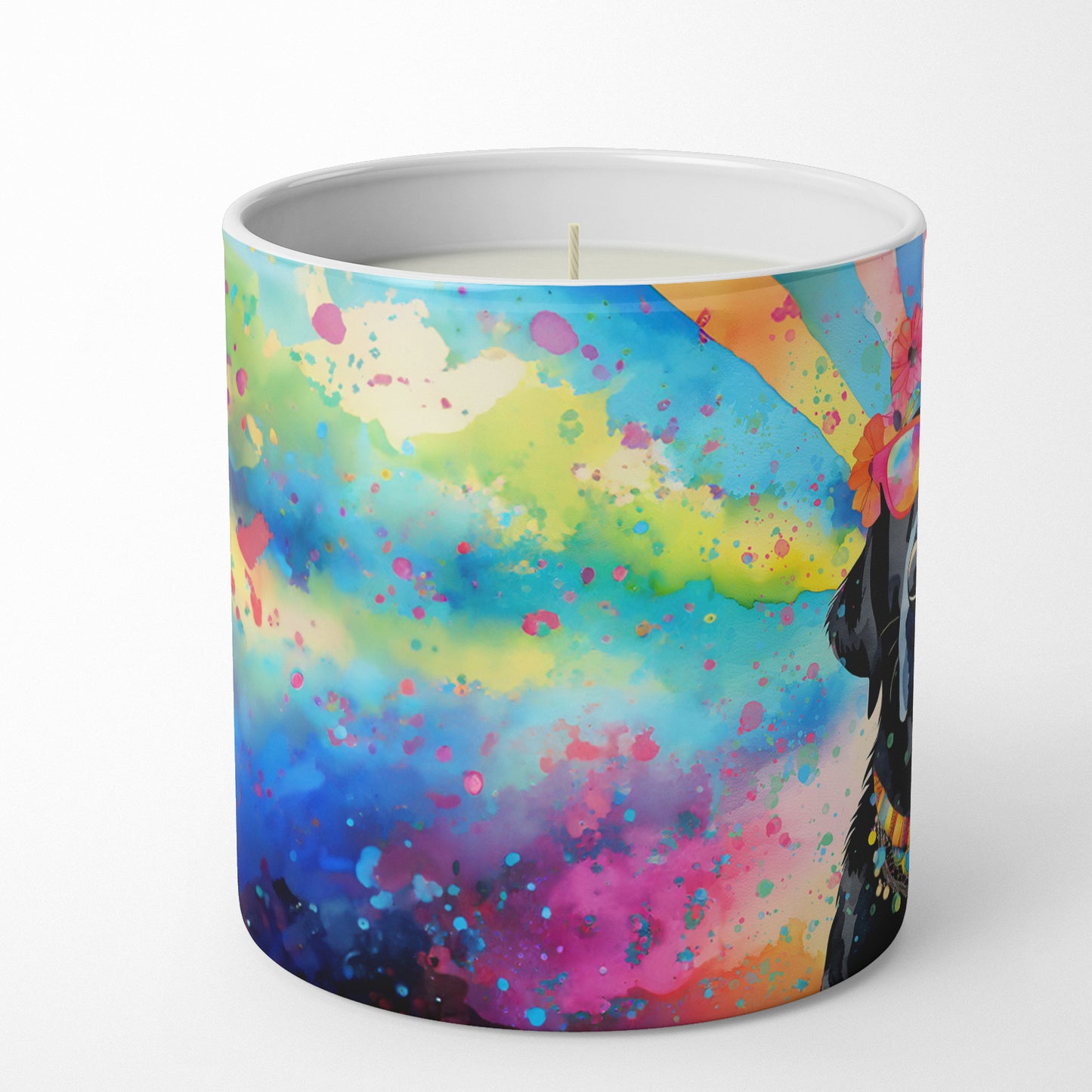 Buy this Black Labrador Hippie Dawg Decorative Soy Candle