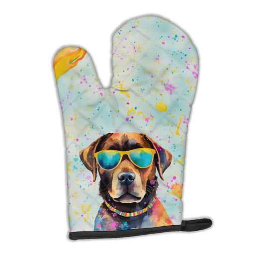 Buy this Chocolate Labrador Hippie Dawg Oven Mitt