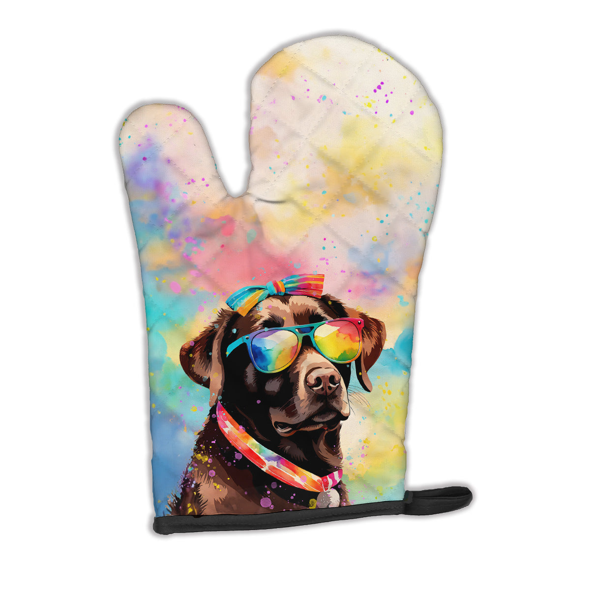 Buy this Chocolate Labrador Hippie Dawg Oven Mitt