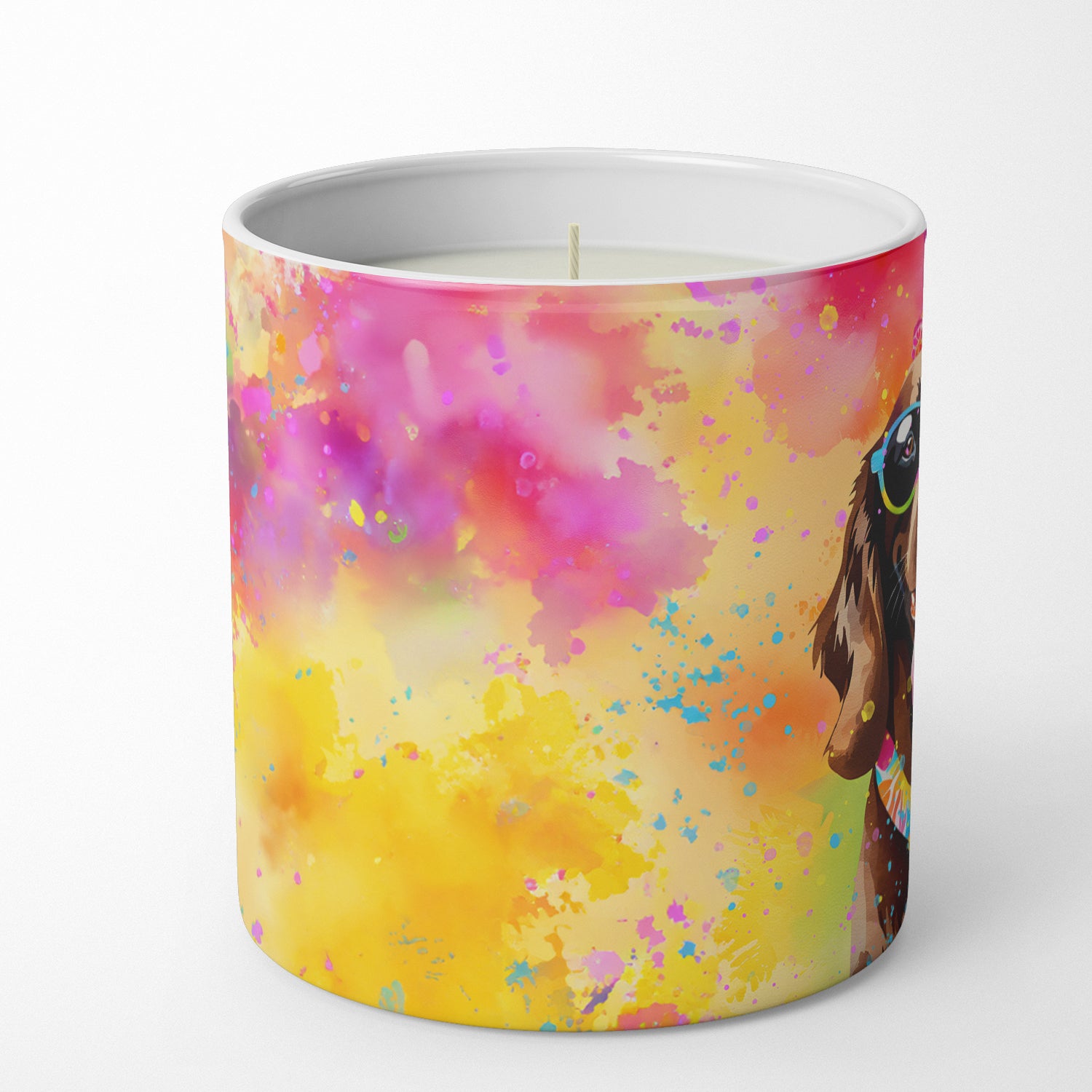 Buy this Chocolate Labrador Hippie Dawg Decorative Soy Candle