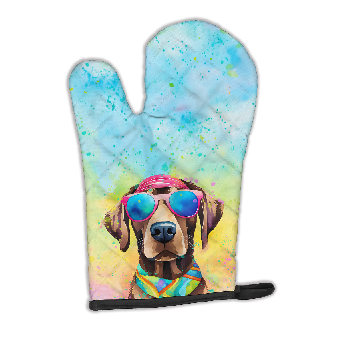 Buy this Chocolate Labrador Hippie Dawg Oven Mitt