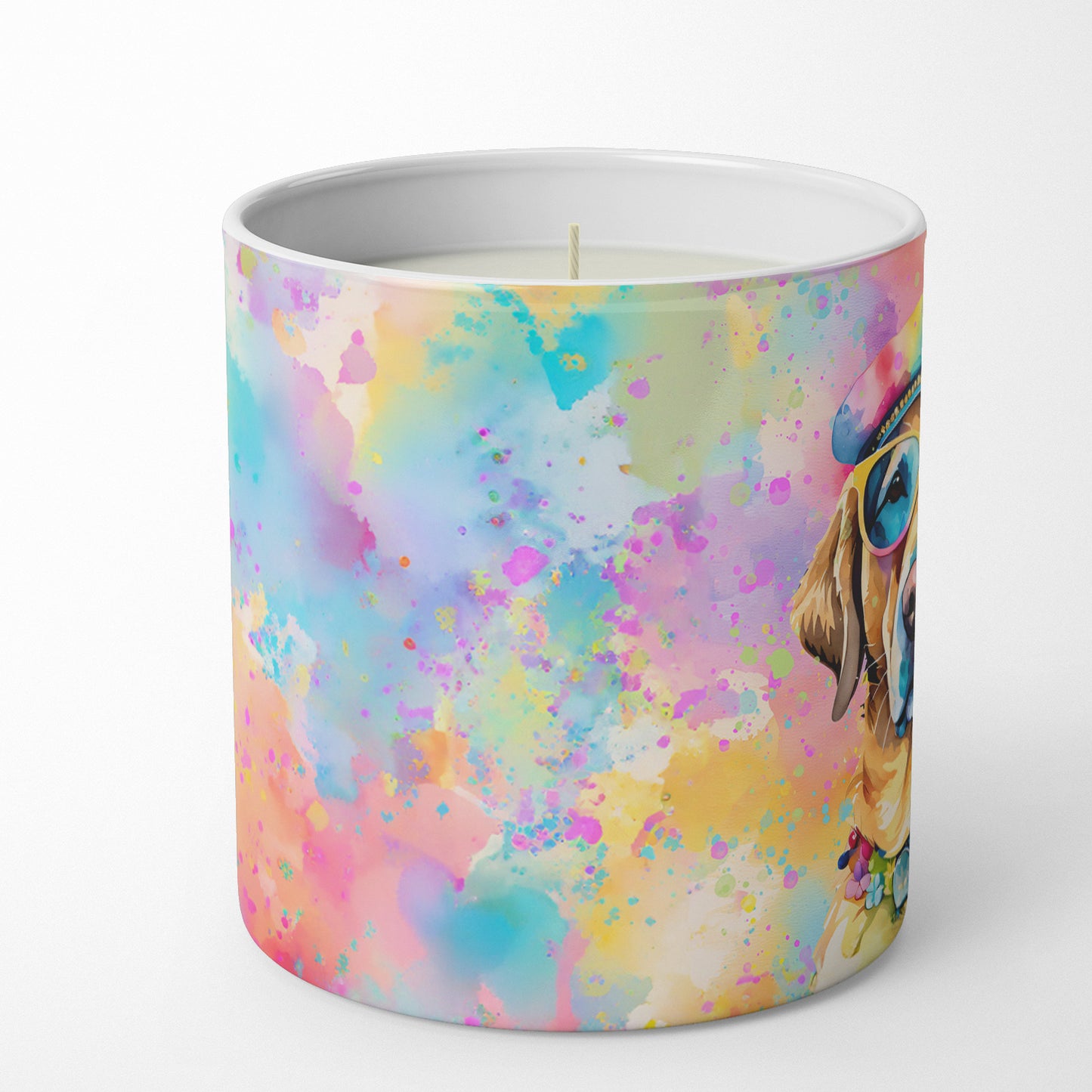 Buy this Yellow Labrador Hippie Dawg Decorative Soy Candle