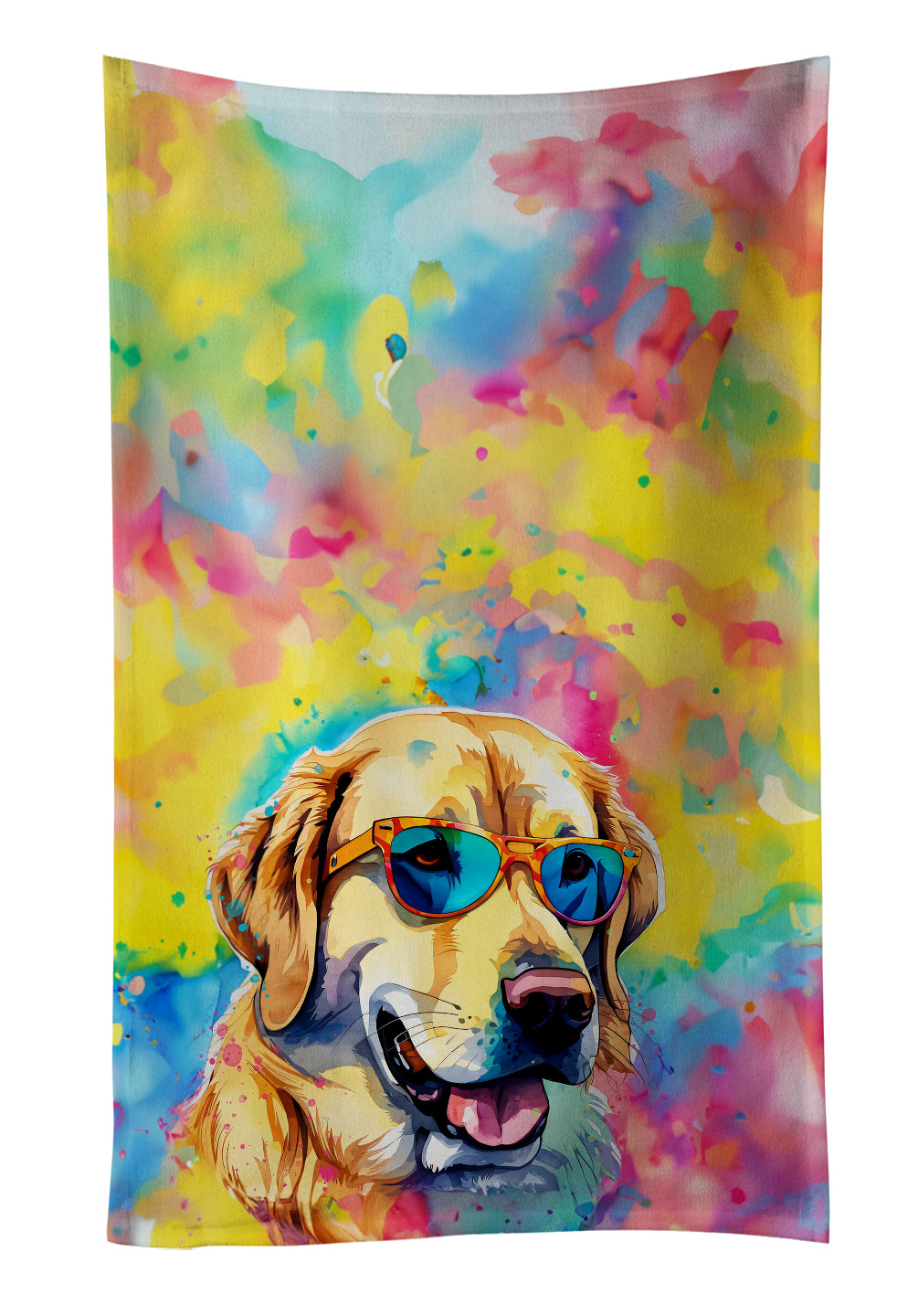 Buy this Yellow Labrador Hippie Dawg Kitchen Towel