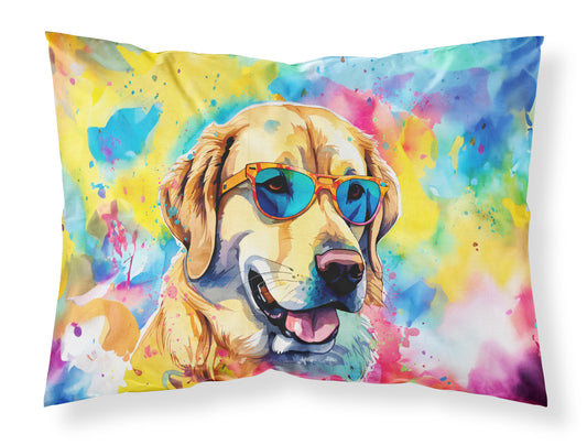 Buy this Yellow Labrador Hippie Dawg Standard Pillowcase