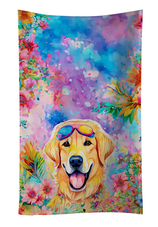 Buy this Yellow Labrador Hippie Dawg Kitchen Towel