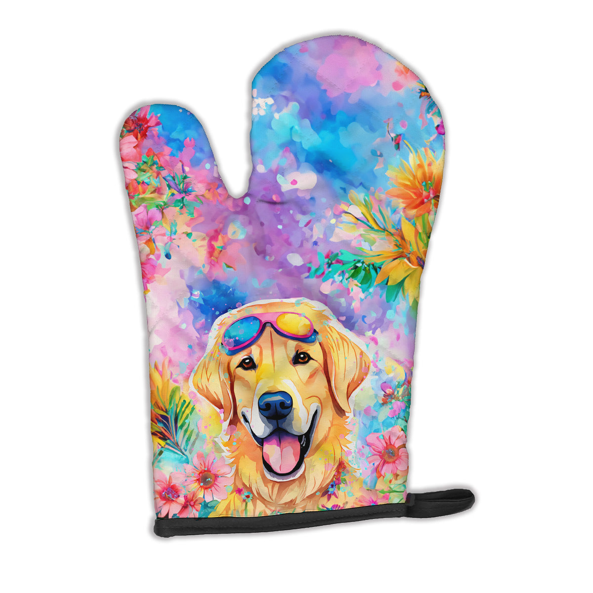 Buy this Yellow Labrador Hippie Dawg Oven Mitt