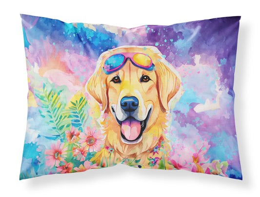 Buy this Yellow Labrador Hippie Dawg Standard Pillowcase
