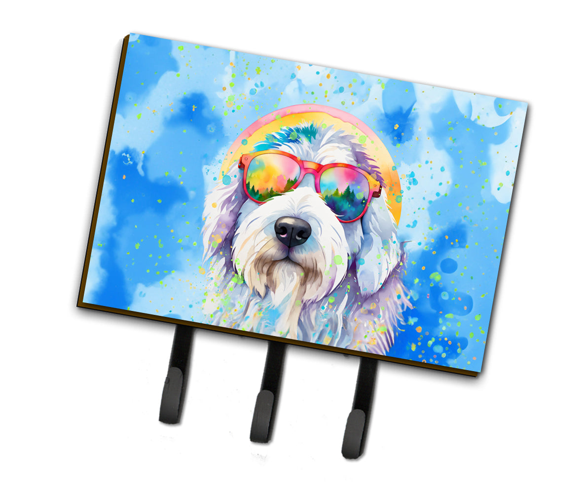 Buy this Old English Sheepdog Hippie Dawg Leash or Key Holder