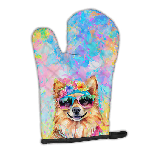 Buy this Pomeranian Hippie Dawg Oven Mitt