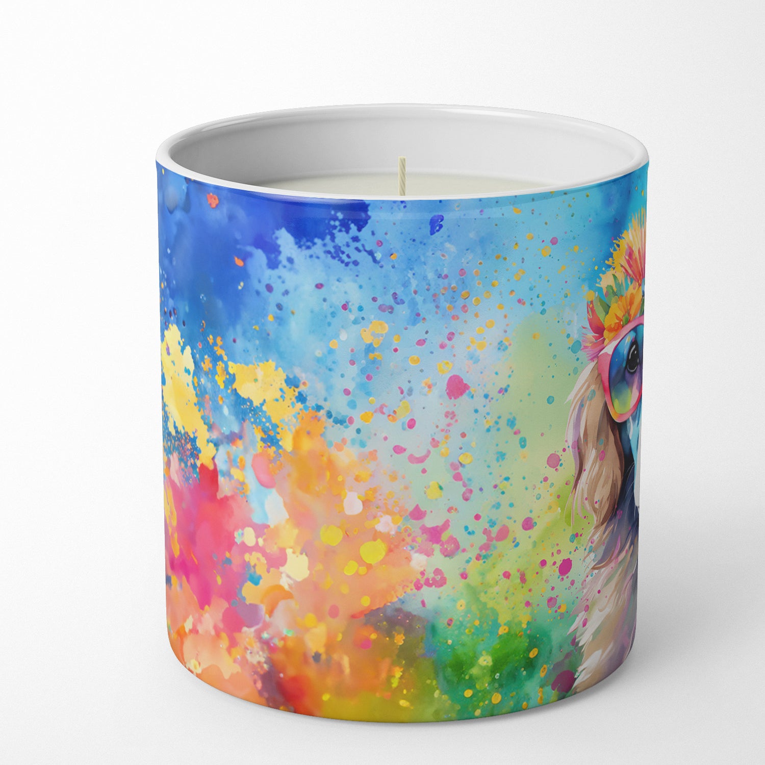 Buy this Poodle Hippie Dawg Decorative Soy Candle