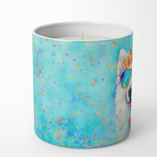 Buy this Samoyed Hippie Dawg Decorative Soy Candle