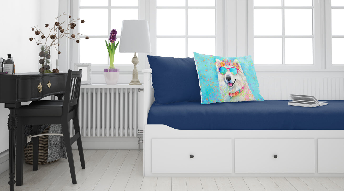 Samoyed Hippie Dawg Standard Pillowcase