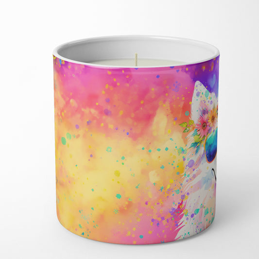 Buy this Samoyed Hippie Dawg Decorative Soy Candle