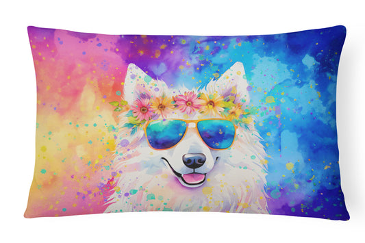 Buy this Samoyed Hippie Dawg Throw Pillow