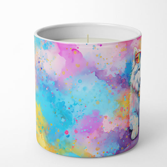 Buy this Samoyed Hippie Dawg Decorative Soy Candle