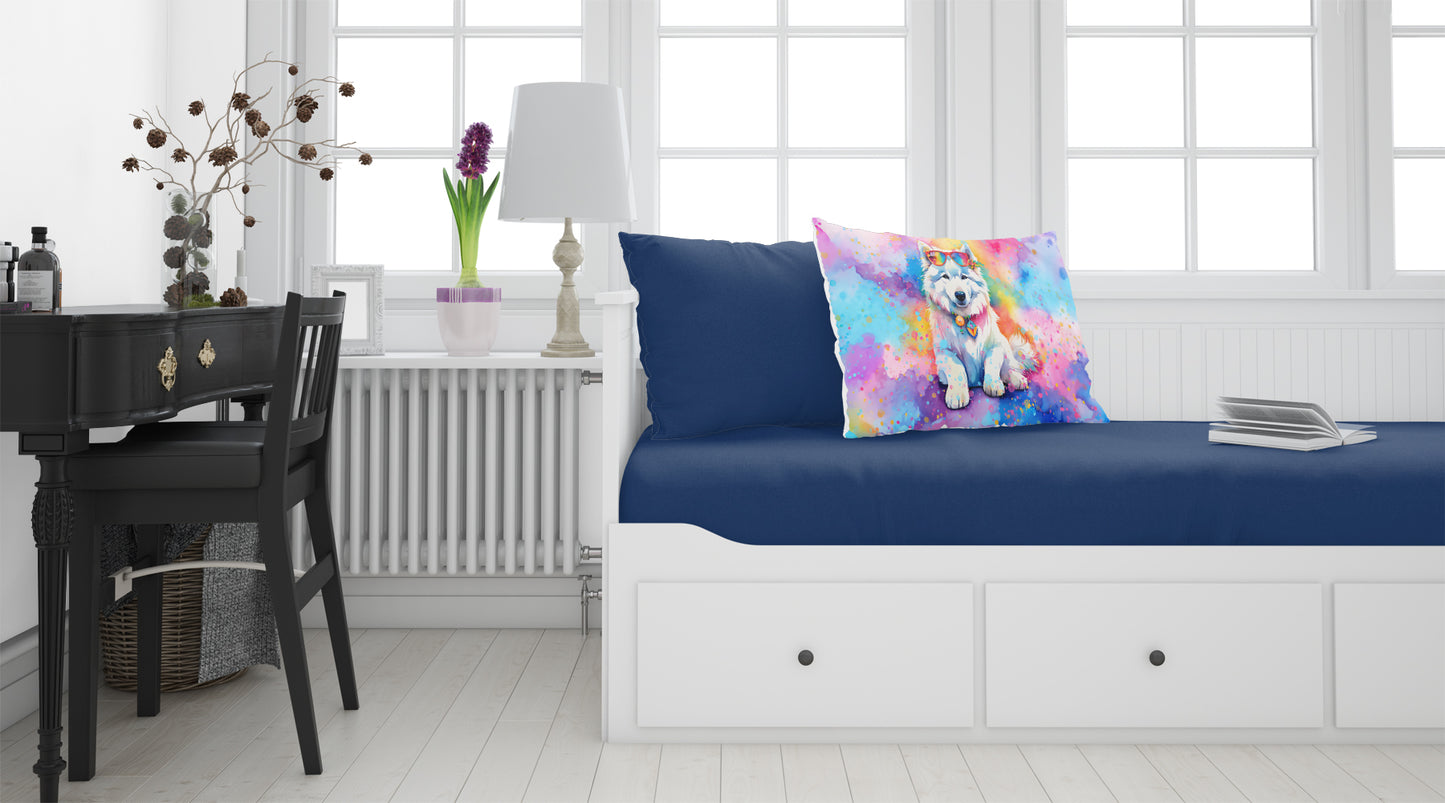 Samoyed Hippie Dawg Standard Pillowcase