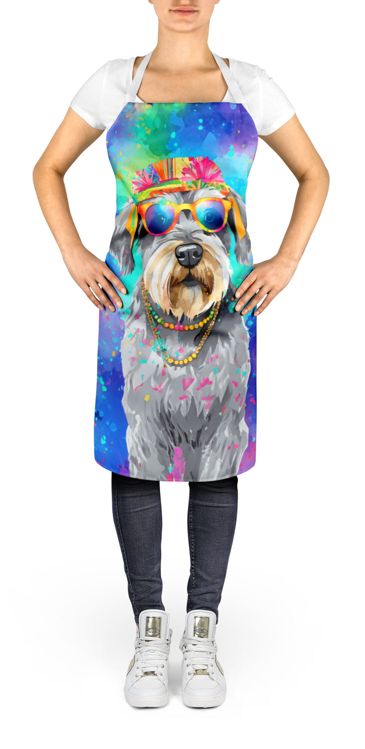 Schnauzer Hippie Dawg Apron