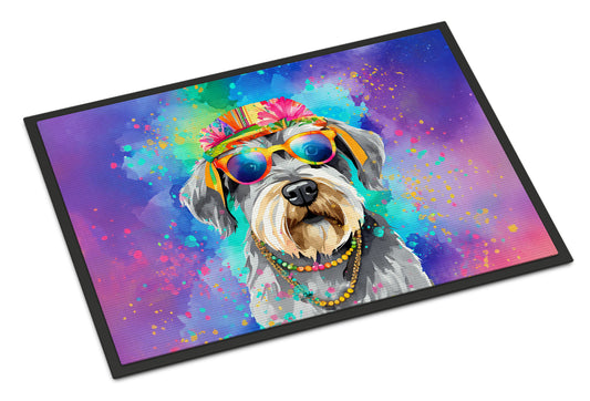 Buy this Schnauzer Hippie Dawg Doormat