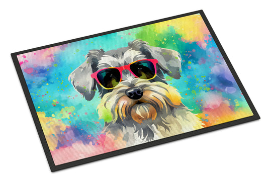 Buy this Schnauzer Hippie Dawg Doormat