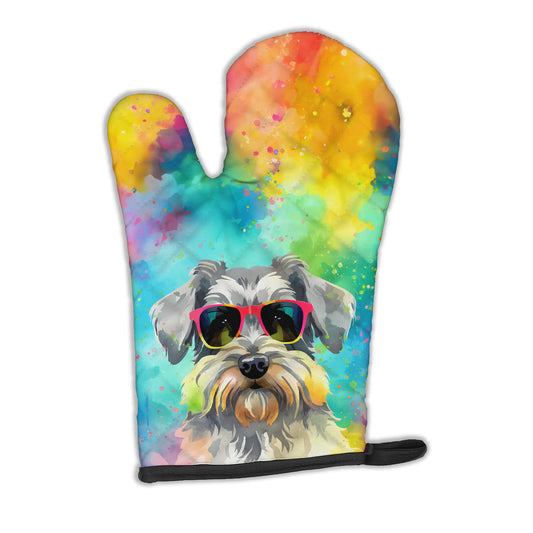 Buy this Schnauzer Hippie Dawg Oven Mitt