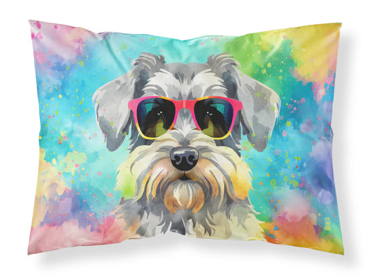 Buy this Schnauzer Hippie Dawg Standard Pillowcase