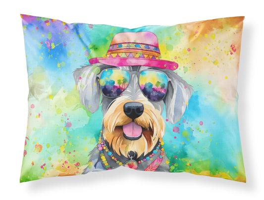 Buy this Schnauzer Hippie Dawg Standard Pillowcase